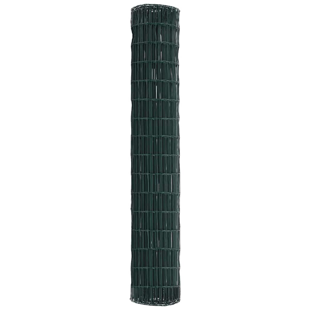 Euro Hek Groen 1,5 x 10 m PVC-gecoat ijzer