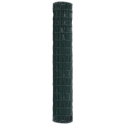 Euro Hek Groen 1,5 x 10 m PVC-gecoat ijzer