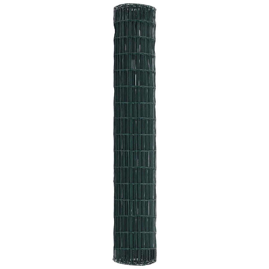 Euro Hek Groen 1,5 x 10 m PVC-gecoat ijzer