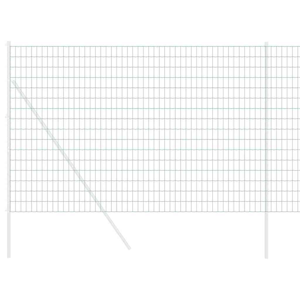 Euro Hek Groen 1,6 x 10 m PVC-gecoat ijzer