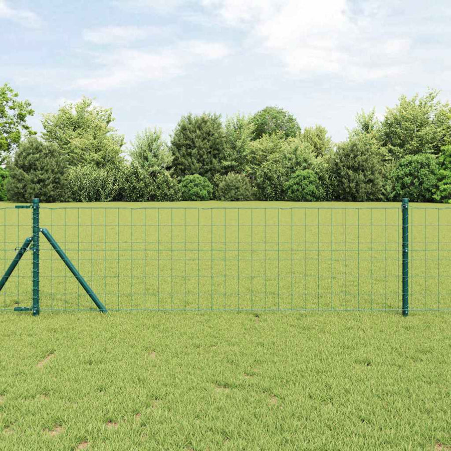 Euro Hek Groen 0,4 x 10 m PVC-gecoat ijzer