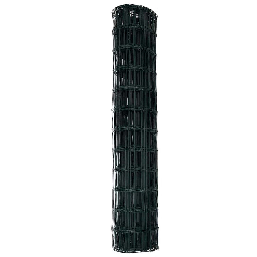 Euro Hek Groen 1 x 10 m PVC-gecoat ijzer