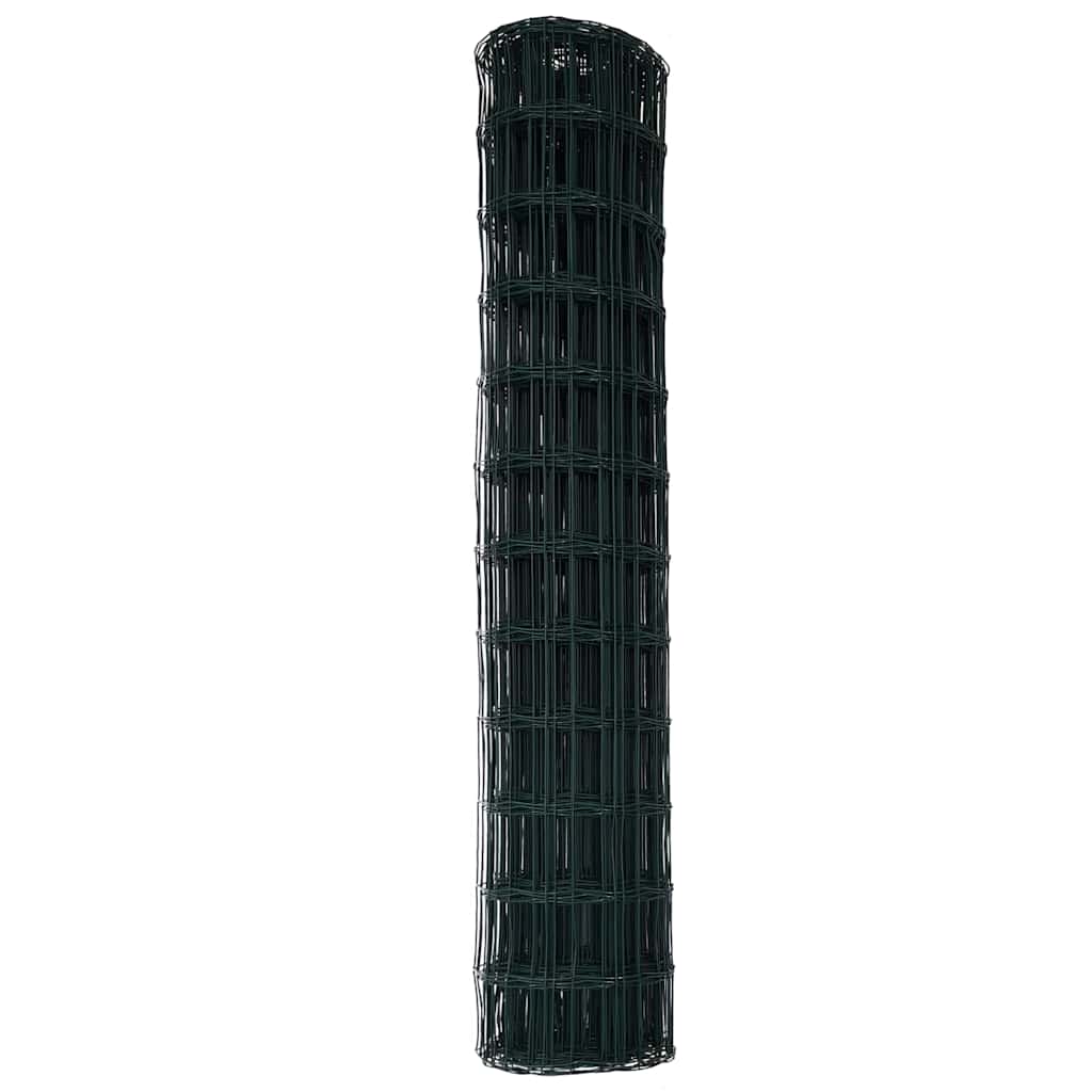 Euro Hek Groen 1,2 x 10 m PVC-gecoat ijzer