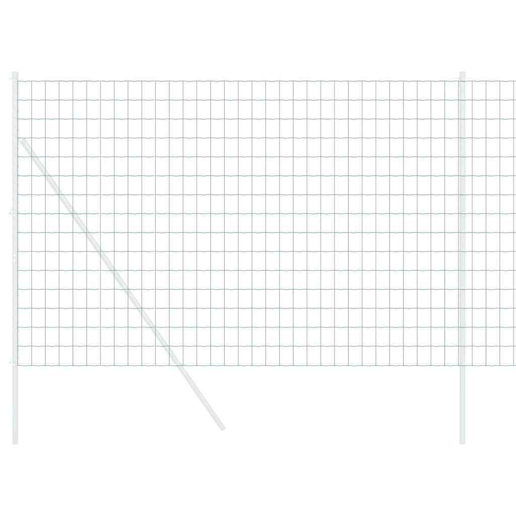 Euro Hek Groen 1,6 x 10 m PVC-gecoat ijzer