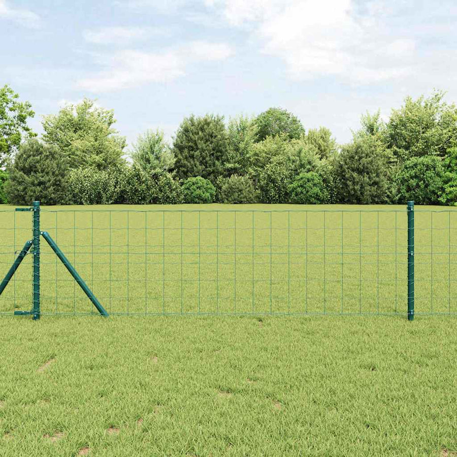 Euro Hek Groen 0,4 x 10 m PVC-gecoat ijzer