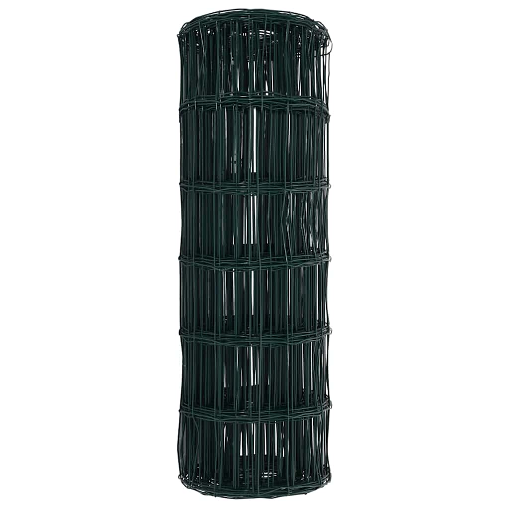 Euro Hek Groen 0,6 x 10 m PVC-gecoat ijzer