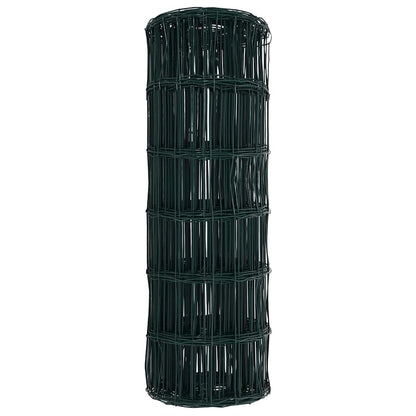 Euro Hek Groen 0,6 x 10 m PVC-gecoat ijzer