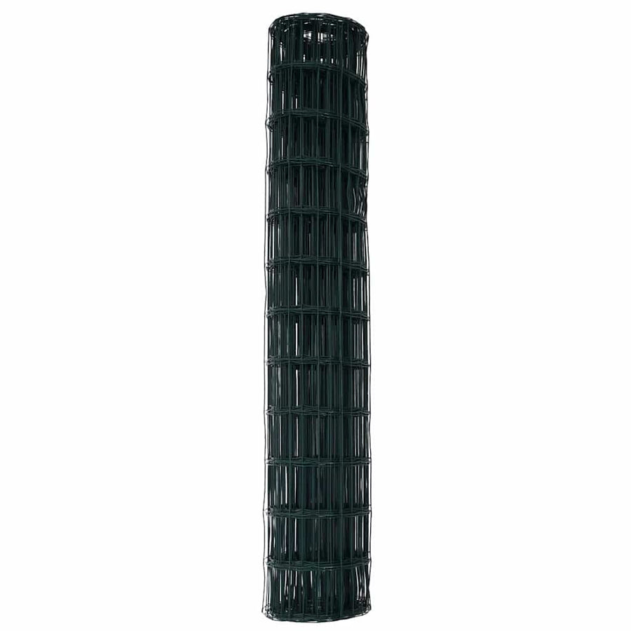 Euro Hek Groen 1,4 x 10 m PVC-gecoat ijzer
