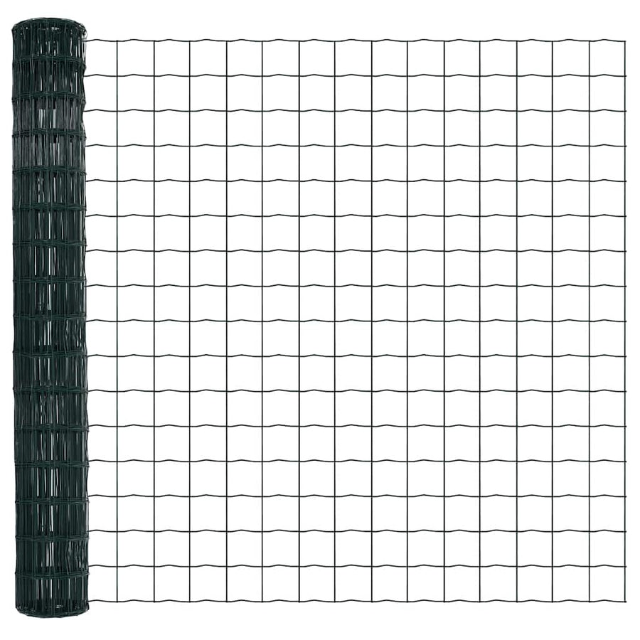 Euro Hek Groen 1.6 x 10m PVC-gecoat ijzer