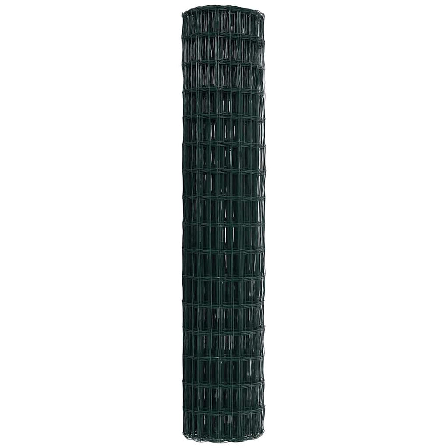 Euro Hek Groen 1.6 x 10m PVC-gecoat ijzer