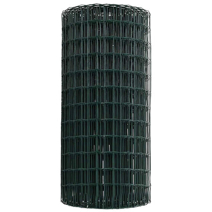 Euro Hek Groen 0.8 x 25 m PVC-gecoat ijzer