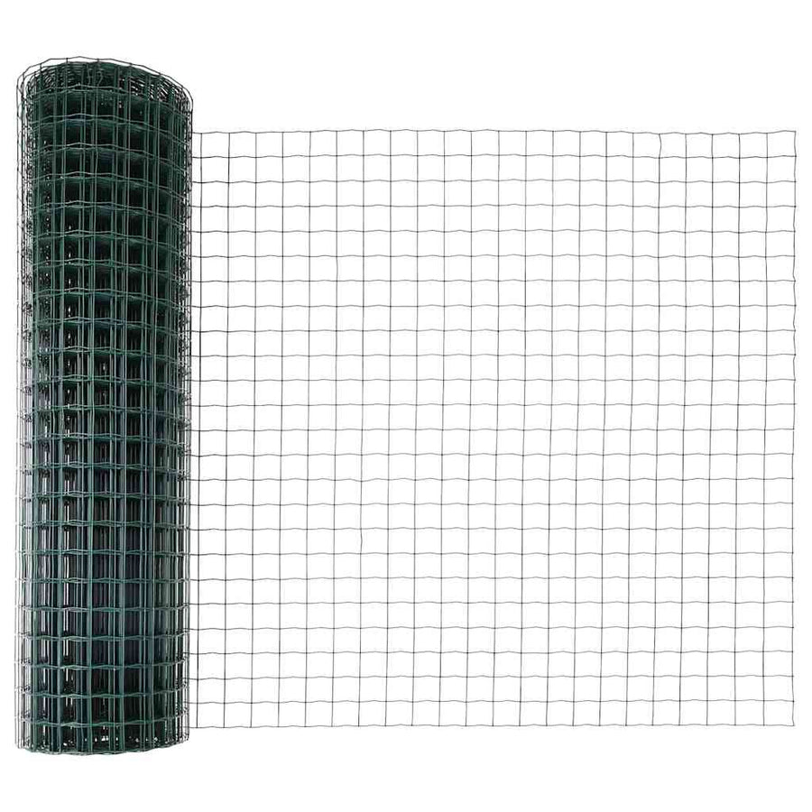 Euro Hek Groen 1,2 x 25 m PVC-gecoat ijzer