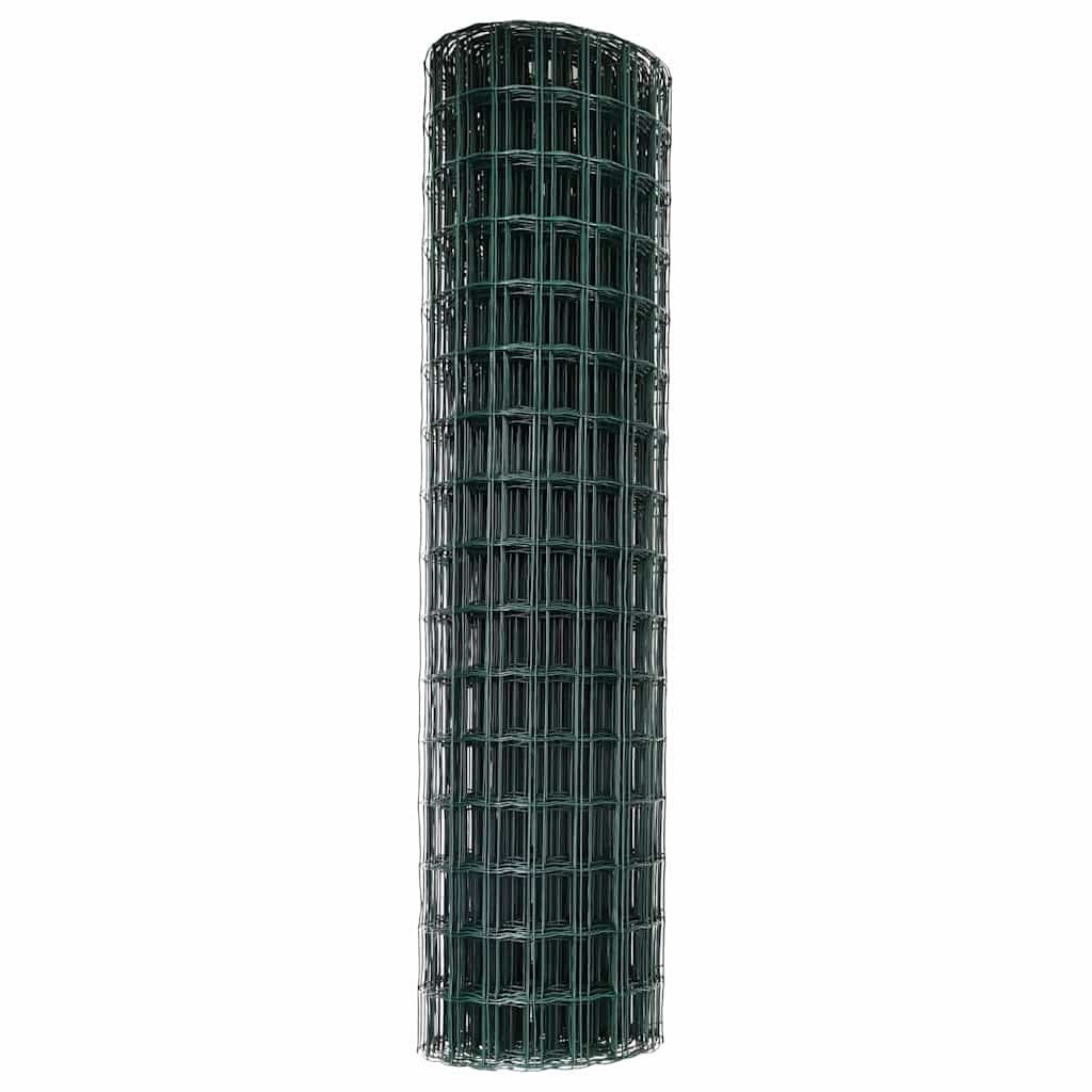 Euro Hek Groen 1 x 25m PVC-gecoat ijzer