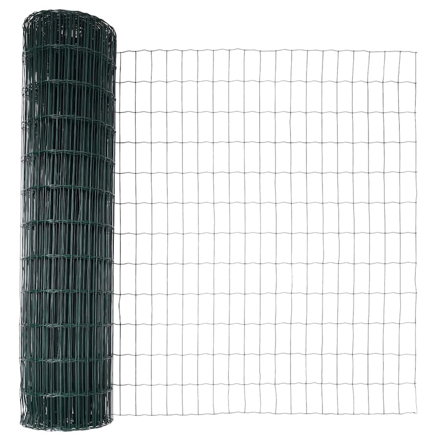 Euro Hek Groen 1,2 x 25 m PVC-gecoat ijzer