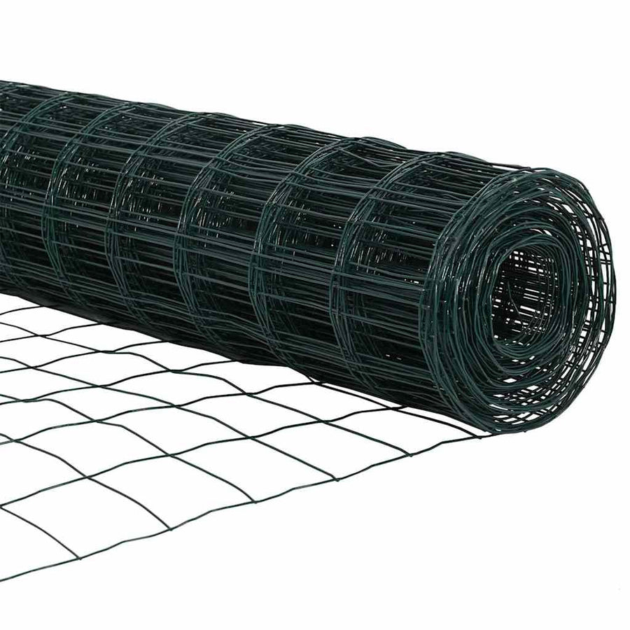 Euro Hek Groen 1 x 25 m PVC-gecoat ijzer