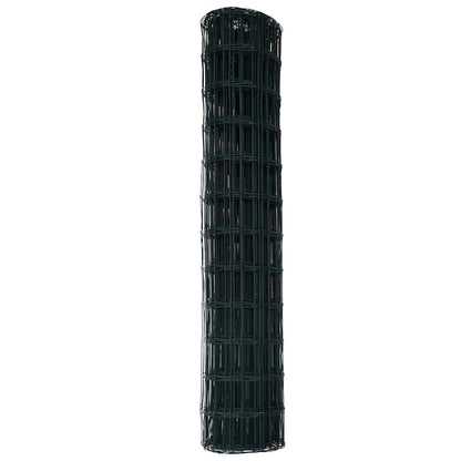 Euro Hek Groen 1 x 25 m PVC-gecoat ijzer