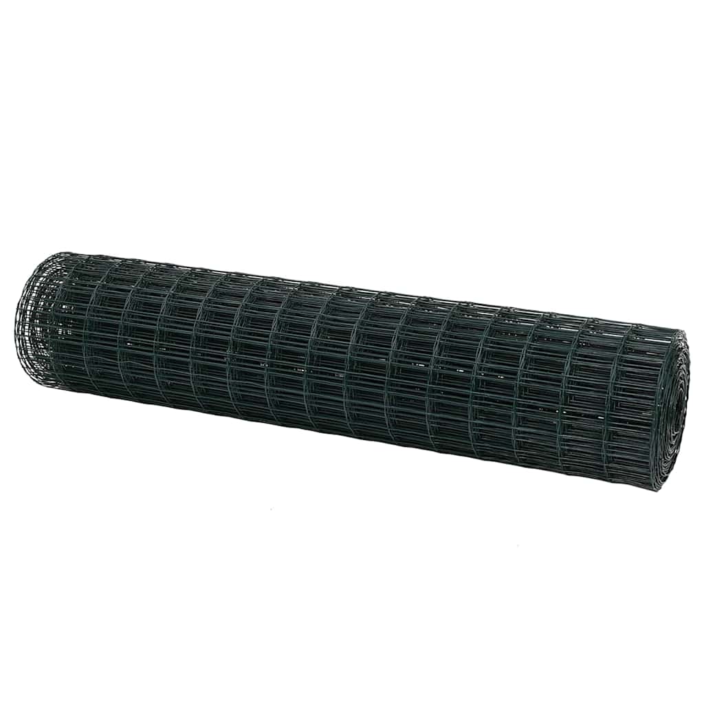 Euro Hek Groen 1,2 x 25 m PVC-gecoat ijzer