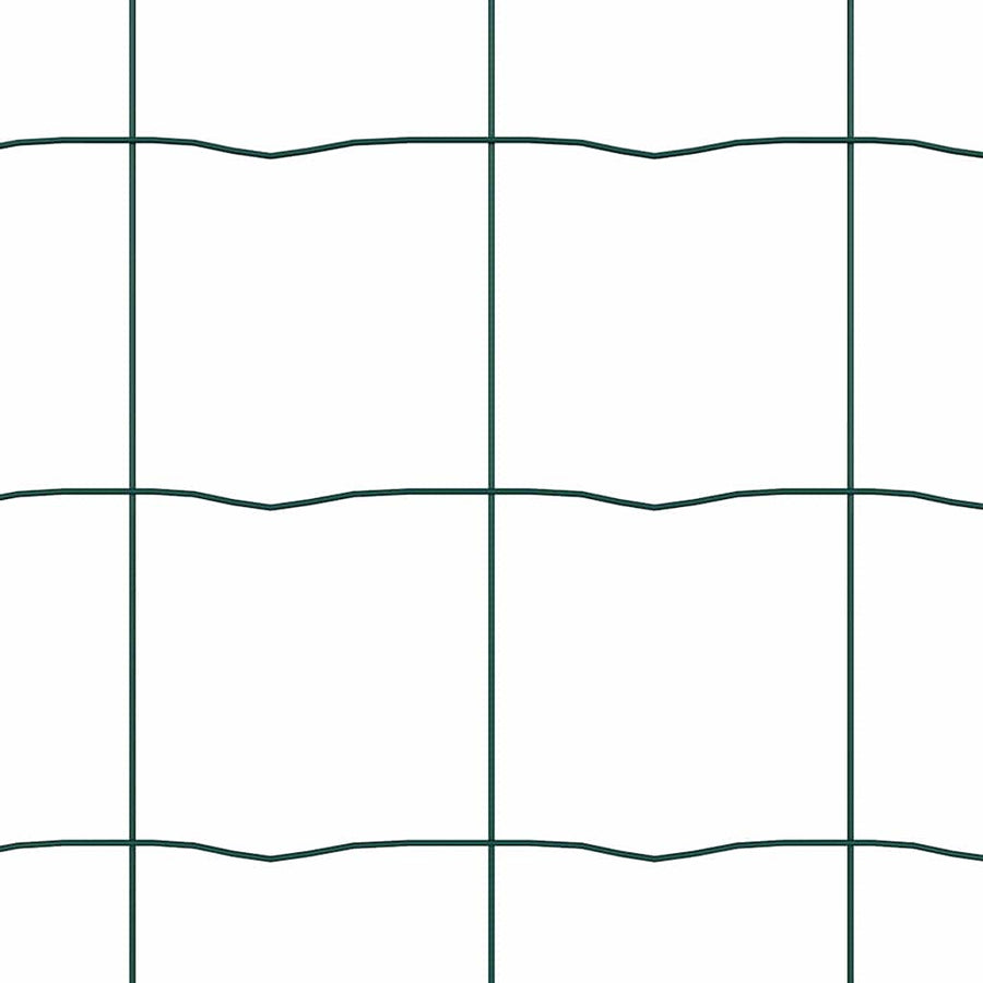 Euro Hek Groen 0,4 x 25 m PVC-gecoat ijzer