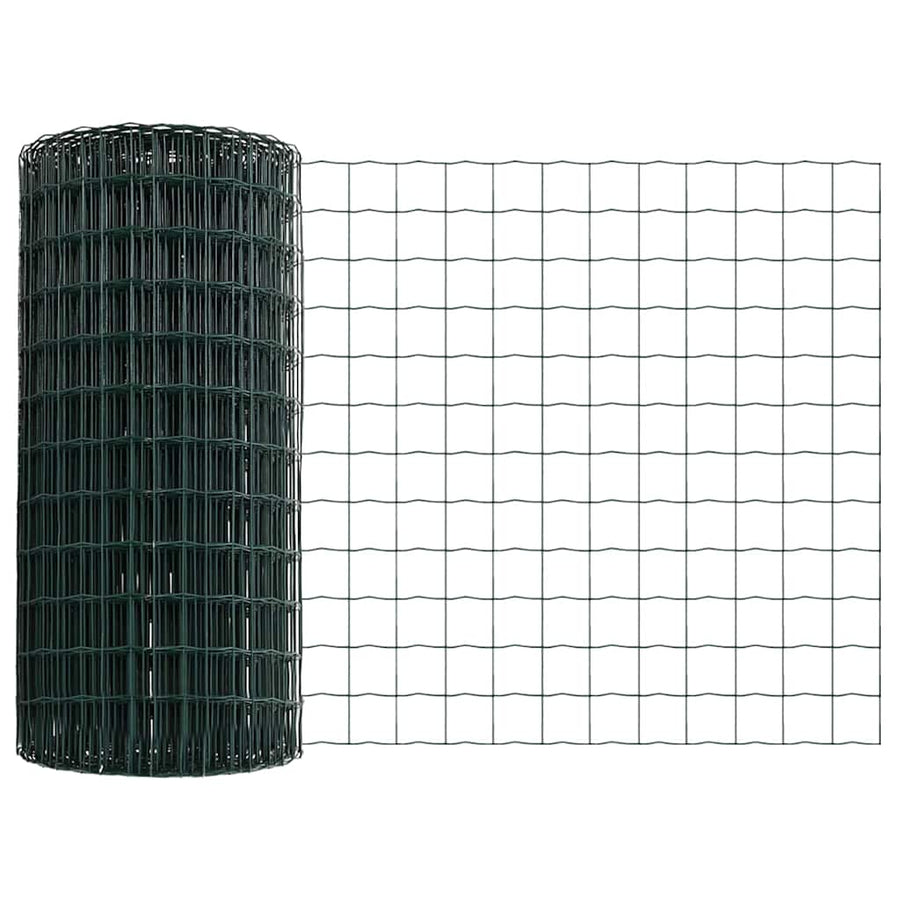 Euro Hek Groen 0,6 x 50 m PVC-gecoat ijzer