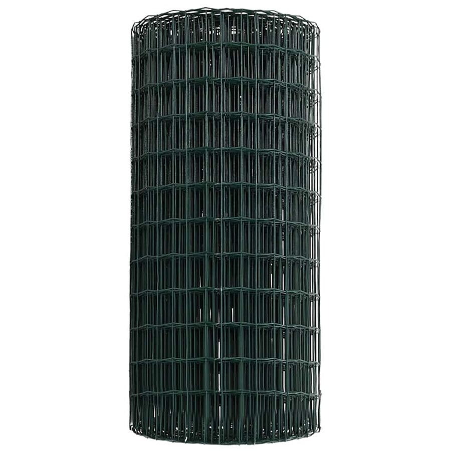 Euro Hek Groen 0,6 x 50 m PVC-gecoat ijzer