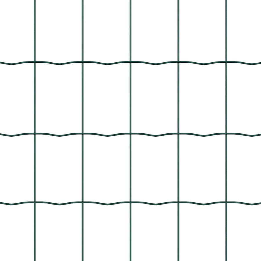 Euro Hek Groen 0,4 x 50 m PVC-gecoat ijzer