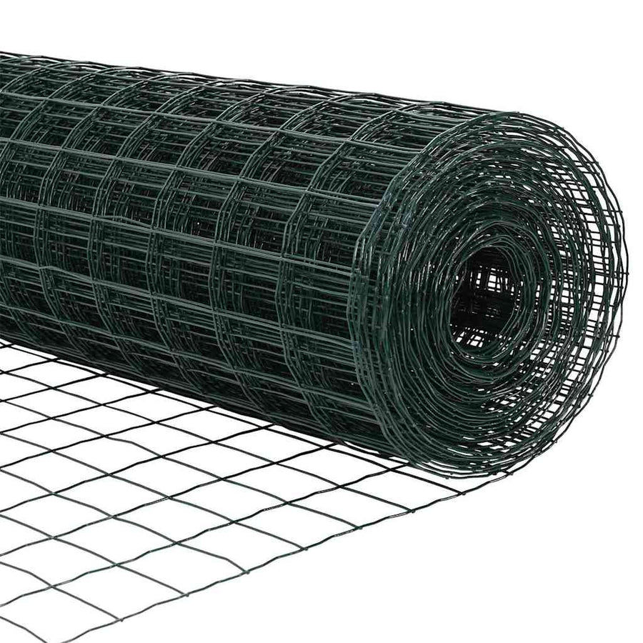 Euro Hek Groen 0,4 x 50 m PVC-gecoat ijzer