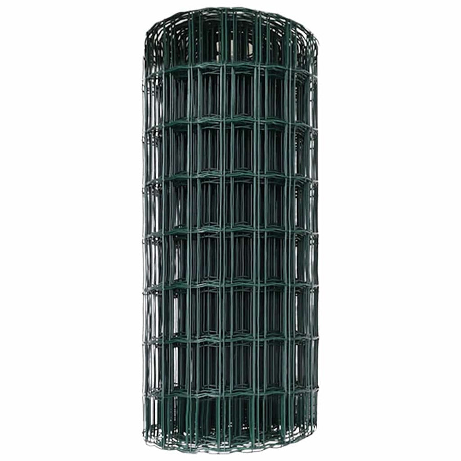 Euro Hek Groen 0,4 x 50 m PVC-gecoat ijzer
