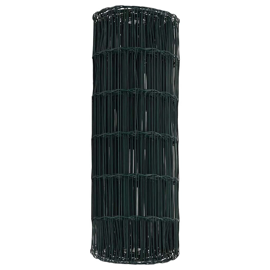 Euro Hek Groen 0,4 x 50 m PVC-gecoat ijzer