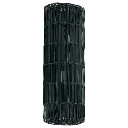 Euro Hek Groen 0,6 x 50 m PVC-gecoat ijzer