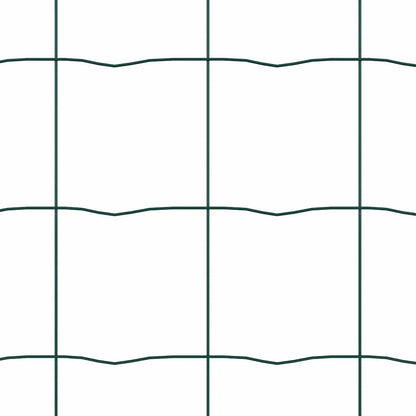 Euro Hek Groen 0,6 x 50 m PVC-gecoat ijzer
