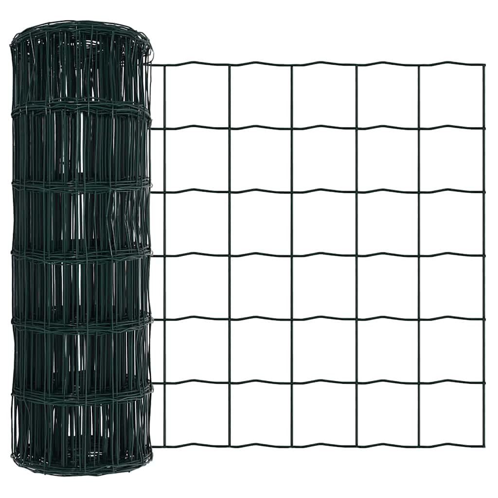 Euro Hek Groen 0,6 x 50 m PVC-gecoat ijzer