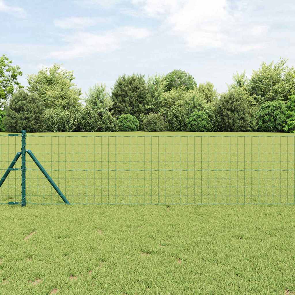 Euro Hek Groen 0,4 x 10 m PVC-gecoat ijzer