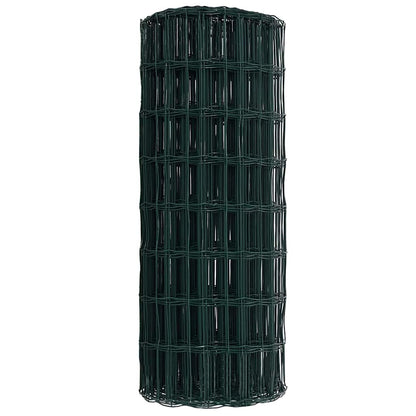 Euro Hek Groen 0,4 x 10 m PVC-gecoat ijzer
