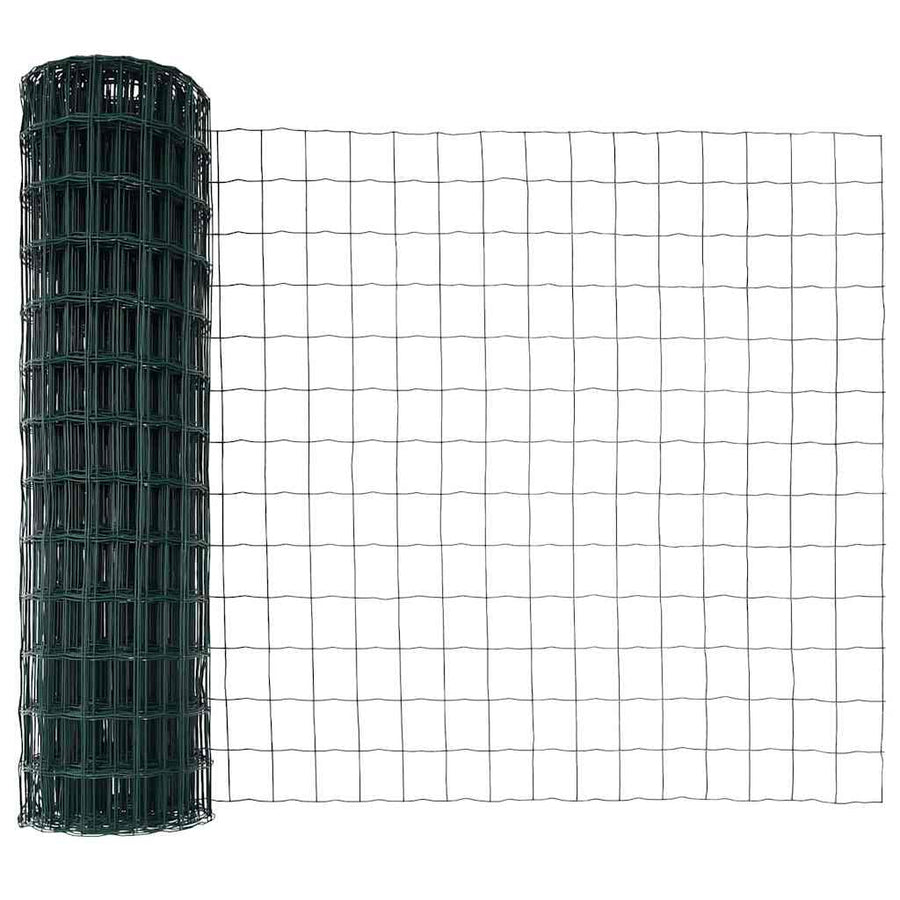 Euro Hek Groen 1,4 x 10 m PVC-gecoat ijzer