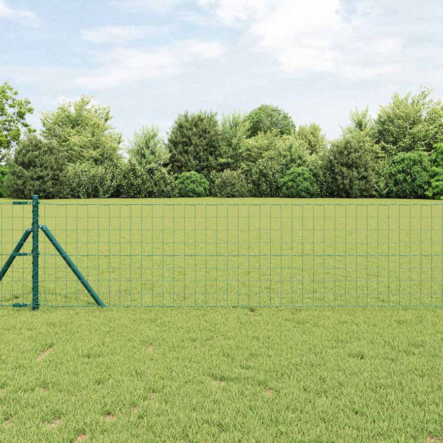 Euro Hek Groen 0,6 x 25 m PVC-gecoat ijzer