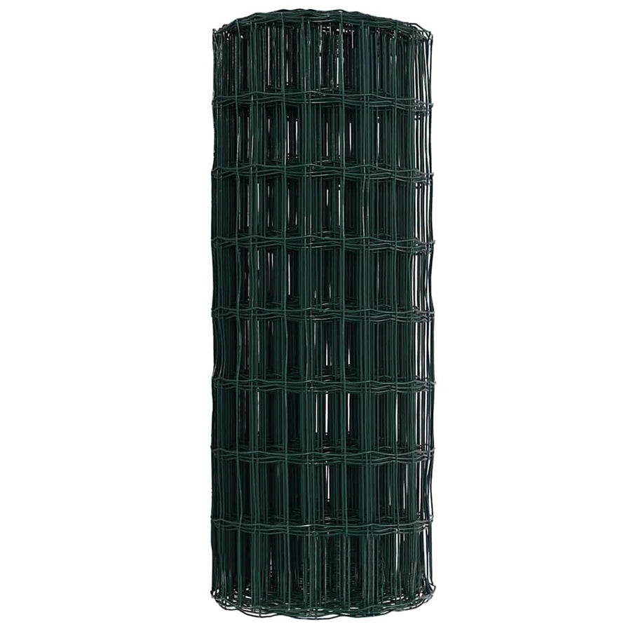 Euro Hek Groen 0,6 x 25 m PVC-gecoat ijzer