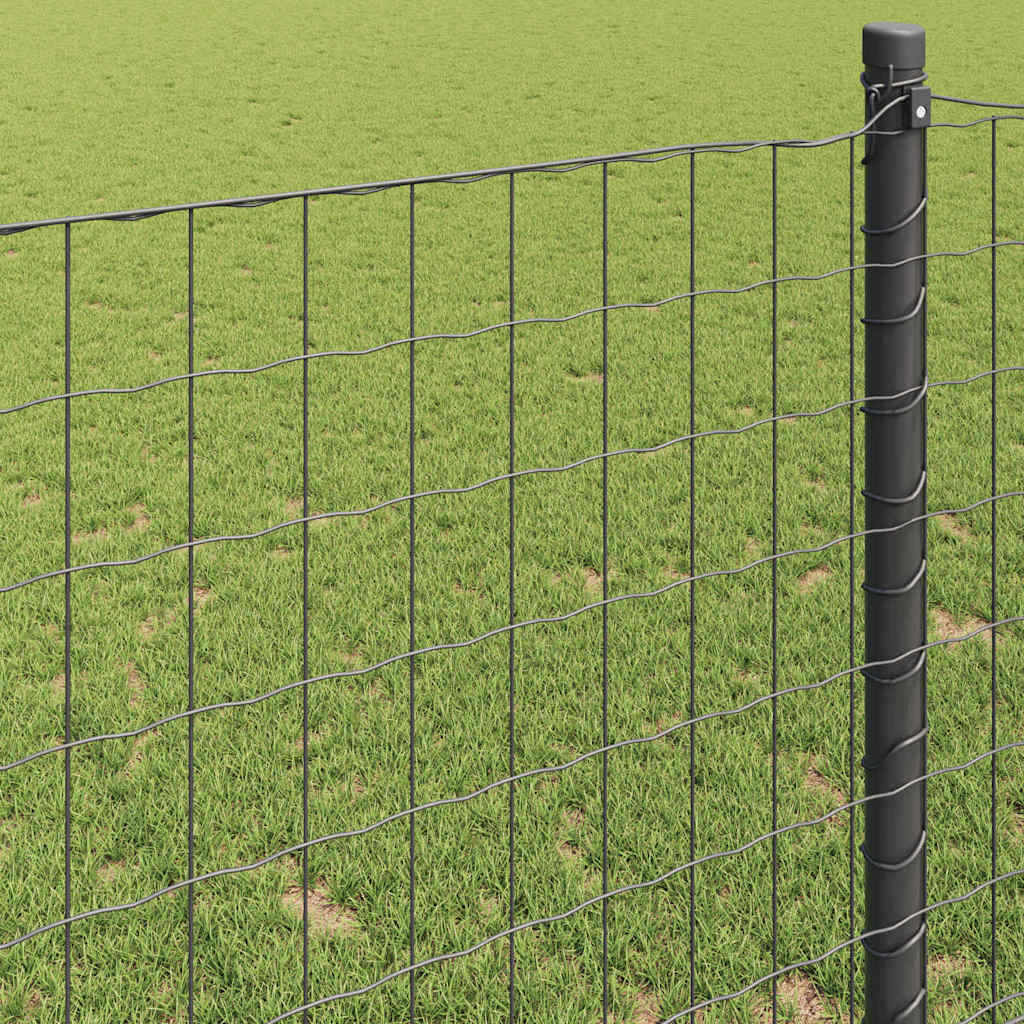 Euro Hek Grijs 0.6 x 10 m PVC-gecoat ijzer