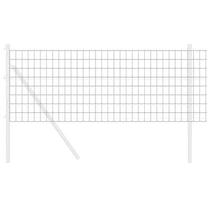 Euro Hek Grijs 0,8 x 10 m PVC-gecoat ijzer