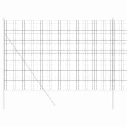 Euro Hek Grijs 1,6 x 10 m PVC-gecoat ijzer