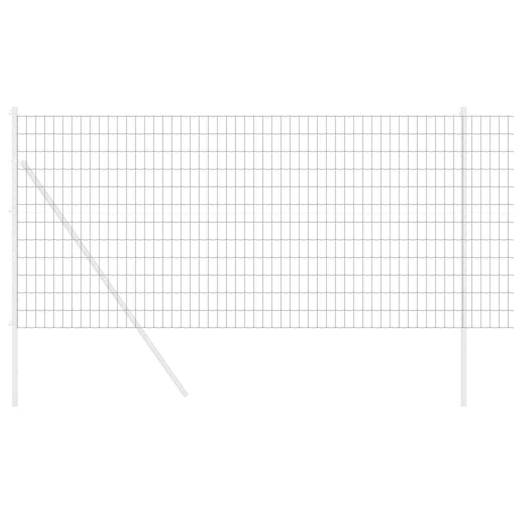 Euro Hek Grijs 1 x 10 m PVC-gecoat ijzer