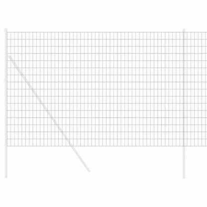 Euro Hek Grijs 1,6 x 10 m PVC-gecoat ijzer