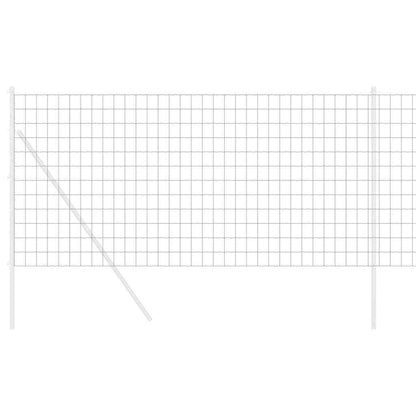 Euro Hek Grijs 1,4 x 10 m PVC-gecoat ijzer