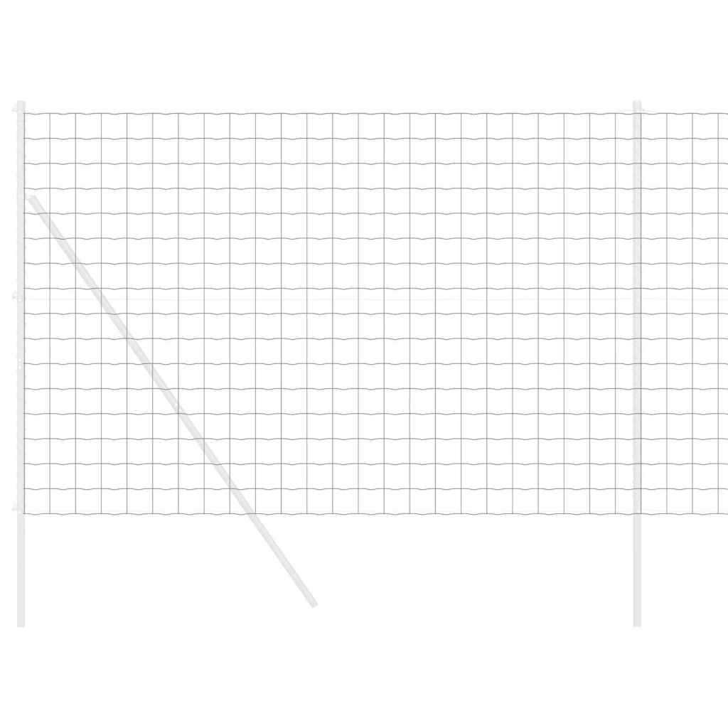 Euro Hek Grijs 1,6 x 10 m PVC-gecoat ijzer