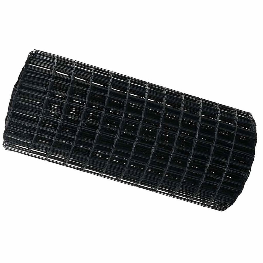 Euro Hek Grijs 0,4 x 25 m PVC-gecoat ijzer