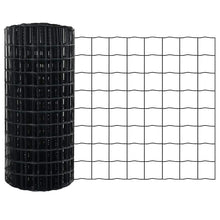 Euro Hek Grijs 0,8 x 25 m PVC-gecoat ijzer
