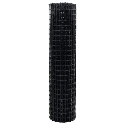 Euro Hek Grijs 1 x 25 m PVC-gecoat ijzer