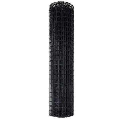Euro Hek Grijs 1 x 25 m PVC-gecoat ijzer