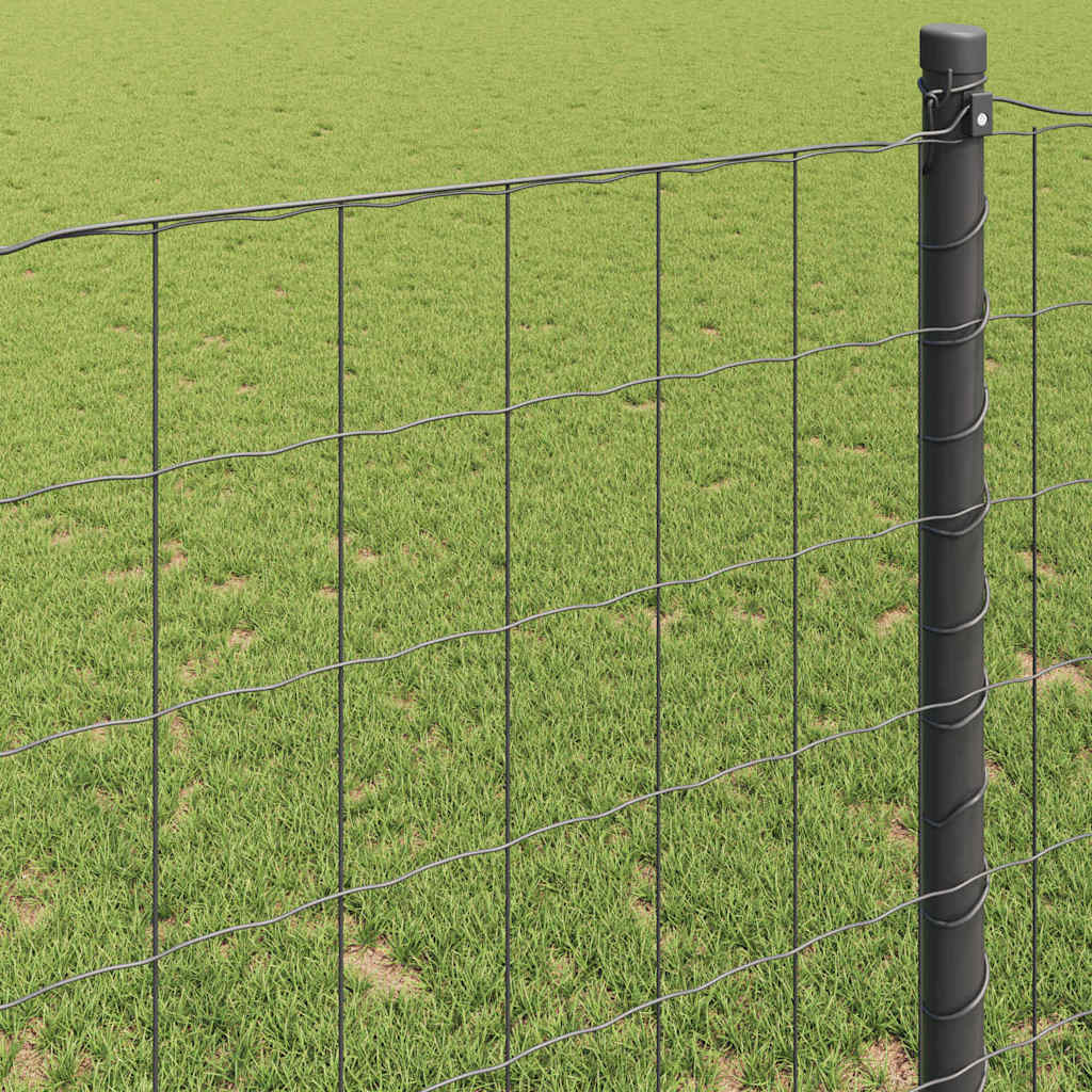 Euro Hek Grijs 0,4 x 50 m PVC-gecoat ijzer