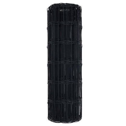 Euro Hek Grijs 0,4 x 50 m PVC-gecoat ijzer