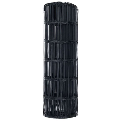 Euro Hek Grijs 0,6 x 50 m PVC-gecoat ijzer